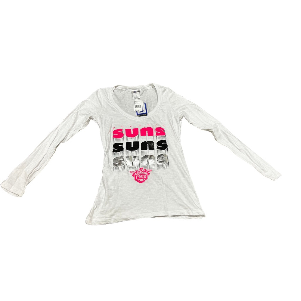 NWT NBA Official Women’s V-Neck Phoenix Suns long sleeve tee size M